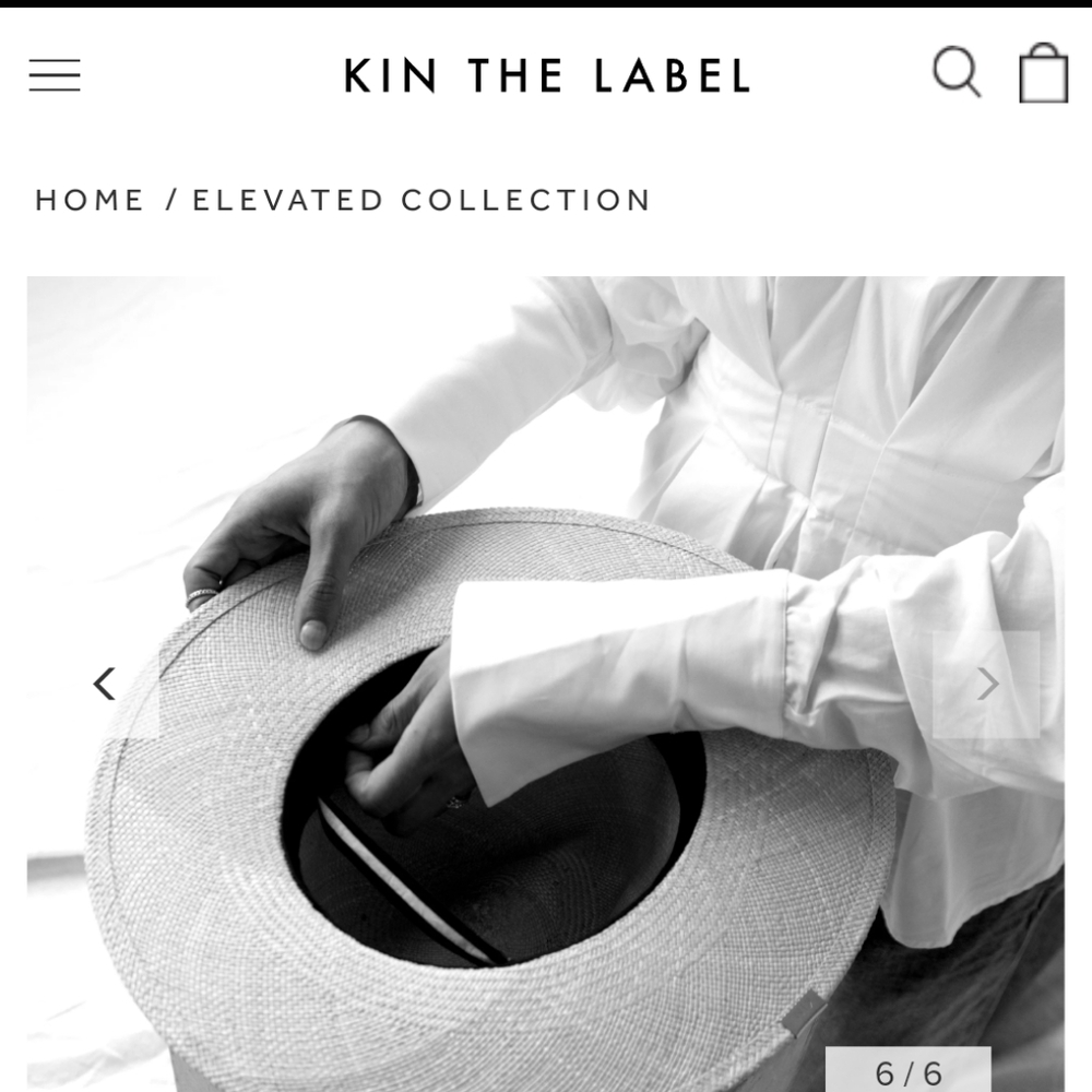 Kin The Label Hat - Elevated Collection NWOT - Picture 6 of 9